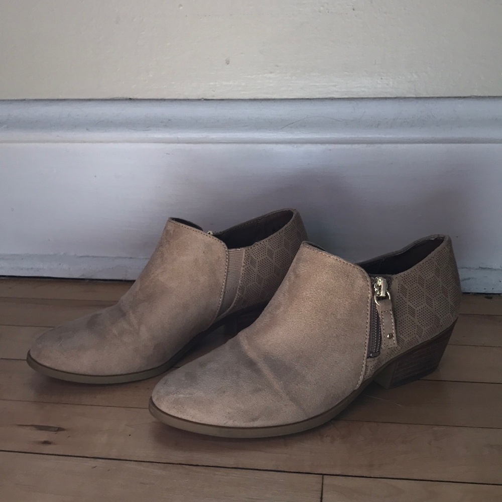 Dr. Scholl’s - Tan Suede Ankle Boots